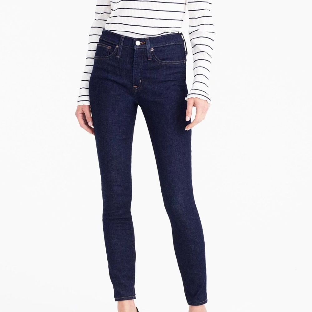 J. Crew Toothpick Midrise Stretch Jeans new without tags